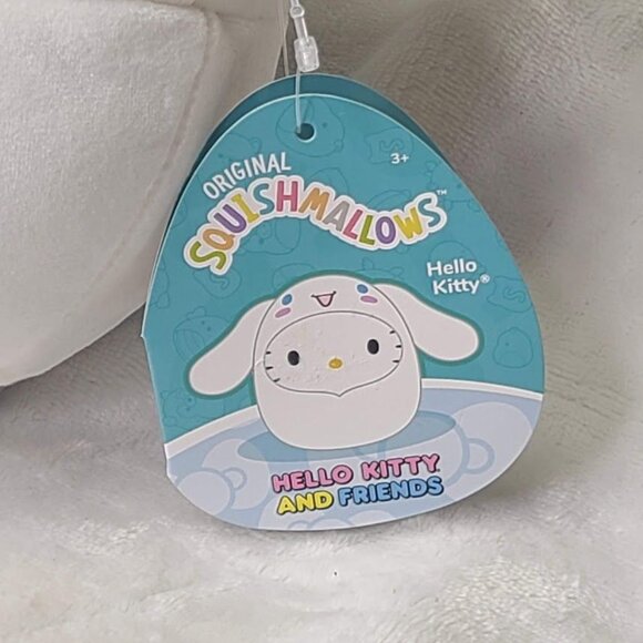 Hello Kitty Squishmallow Plush Cinnamoroll Costume Hoodie 8" Removable Hood - Picture 2 of 14